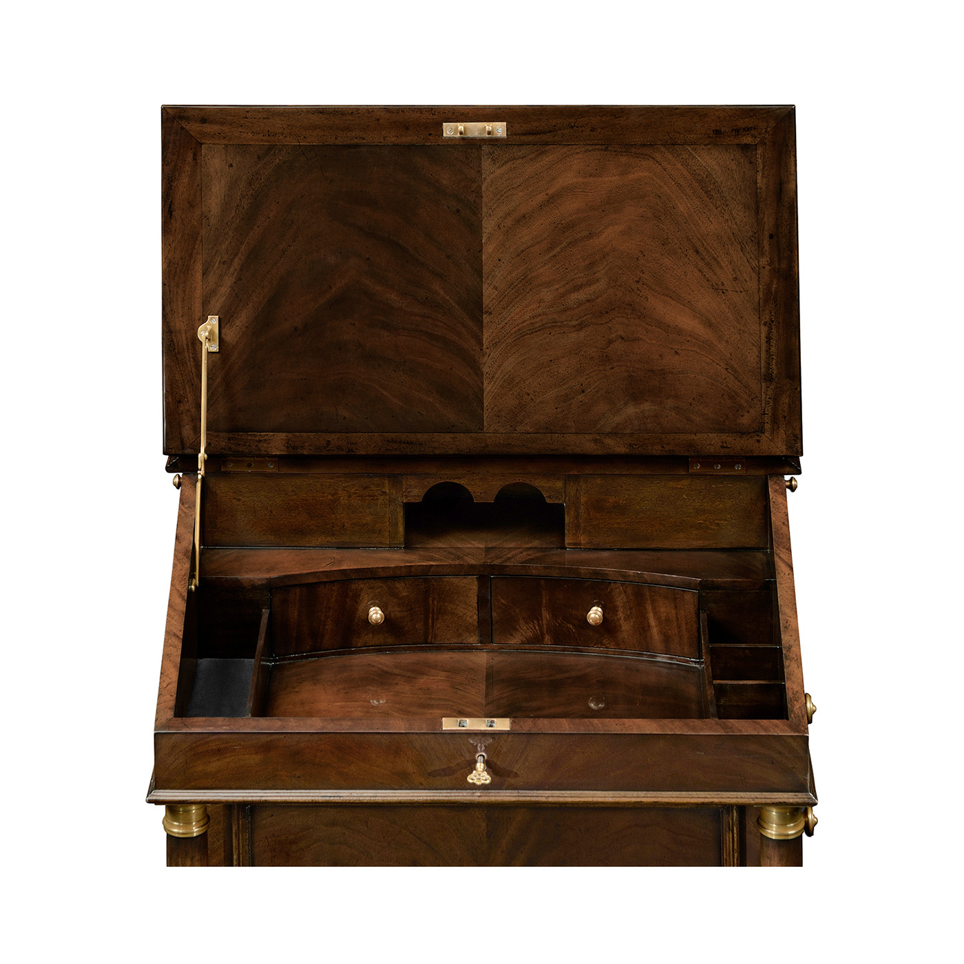 Mahogany Biedermeier Davenport