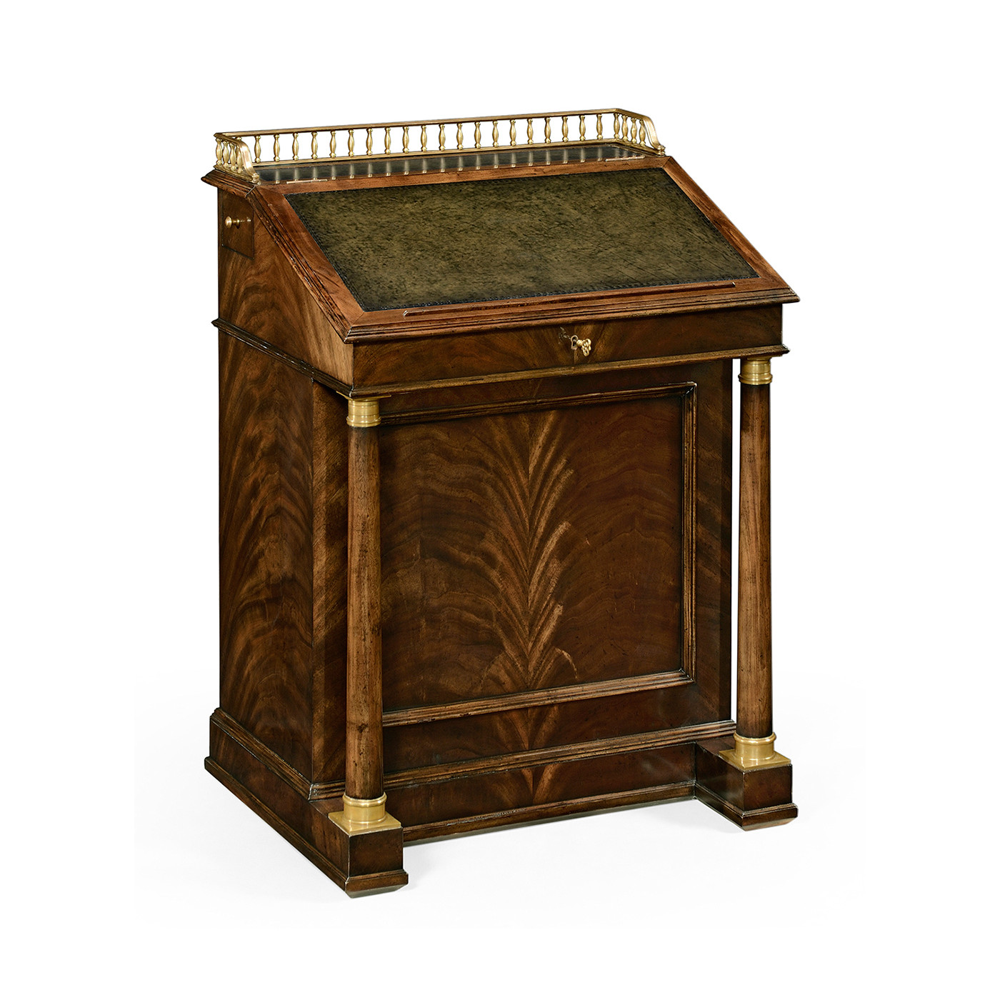 Mahogany Biedermeier Davenport