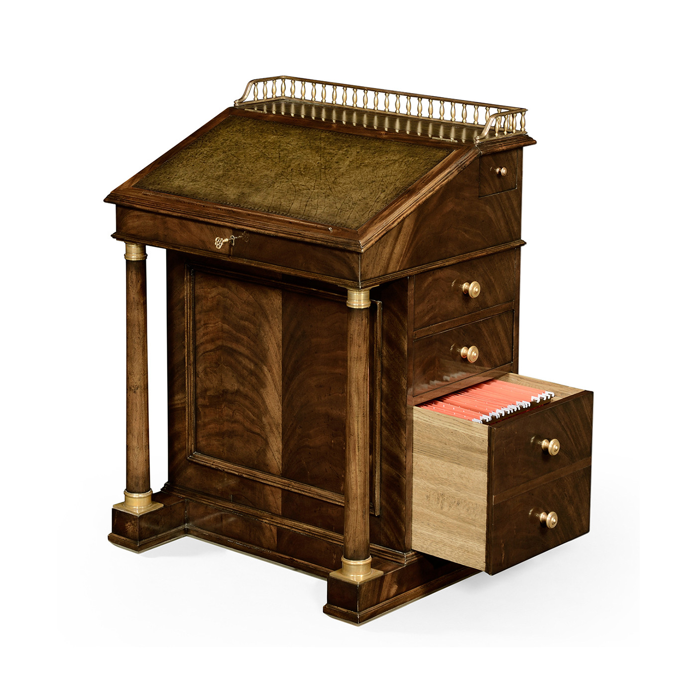 Mahogany Biedermeier Davenport