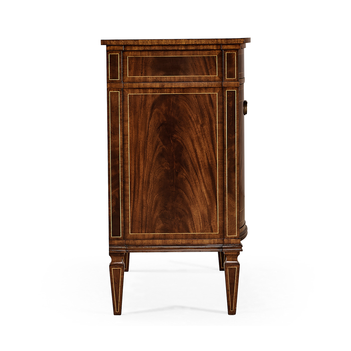 Bowfront Mahogany Cabinet