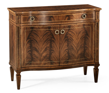 Bowfront Mahogany Cabinet