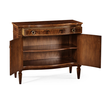 Bowfront Mahogany Cabinet