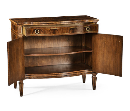 Bowfront Mahogany Cabinet