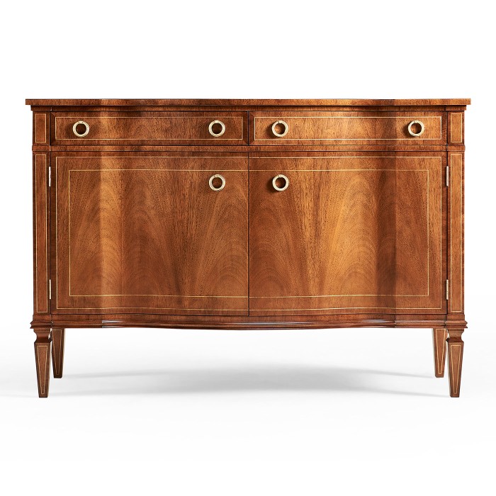 Bowfront Mahogany Cabinet
