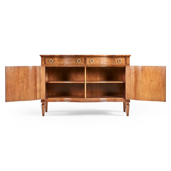 Bowfront Mahogany Cabinet