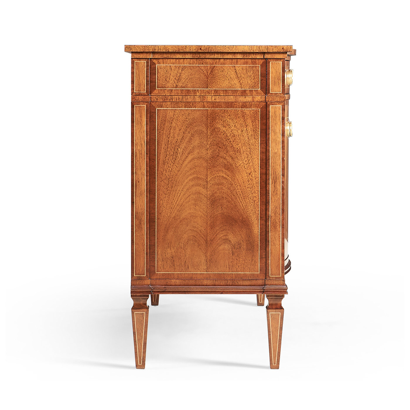 Bowfront Mahogany Cabinet