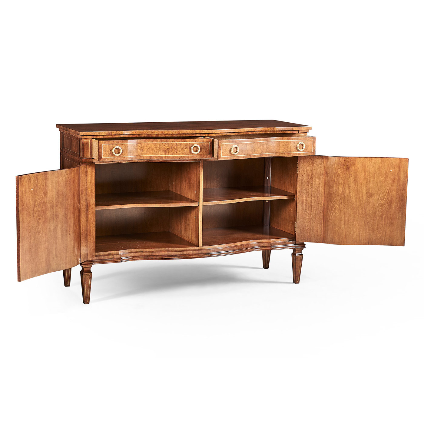 Bowfront Mahogany Cabinet