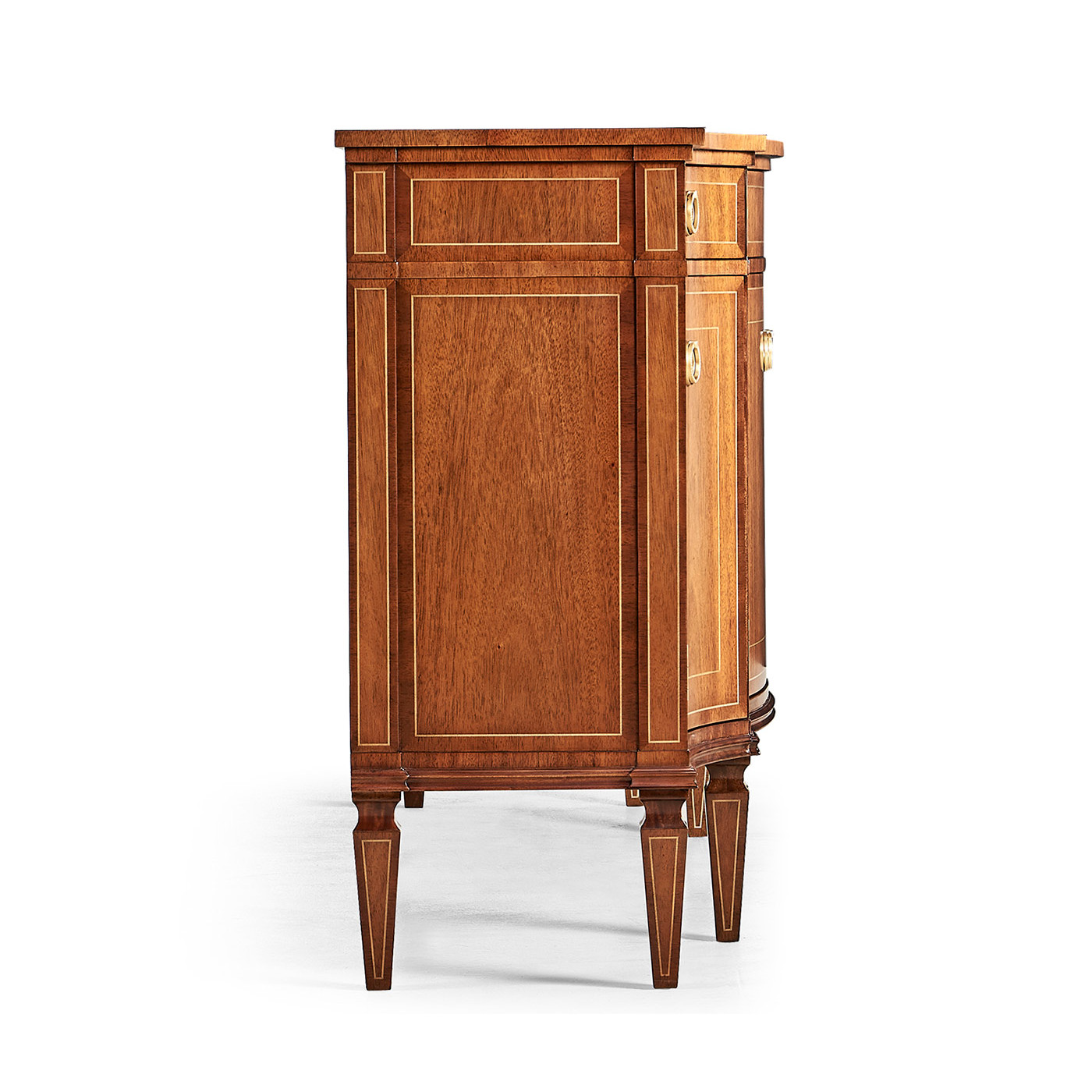 Bowfront Mahogany Cabinet