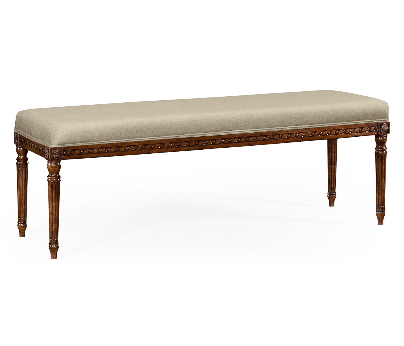 Louis XV style bench (Mahogany/COM)
