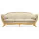 Empire Style Sofa with Gold Leaf