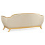 Empire Style Sofa with Gold Leaf