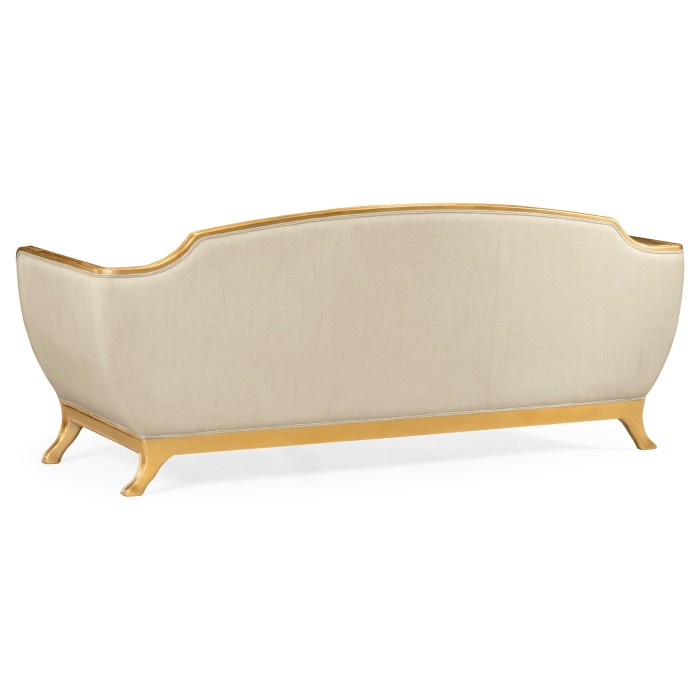 Empire Style Sofa with Gold Leaf