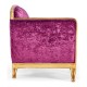Empire Style Sofa with Gold Leaf