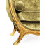 Empire Style Sofa with Gold Leaf