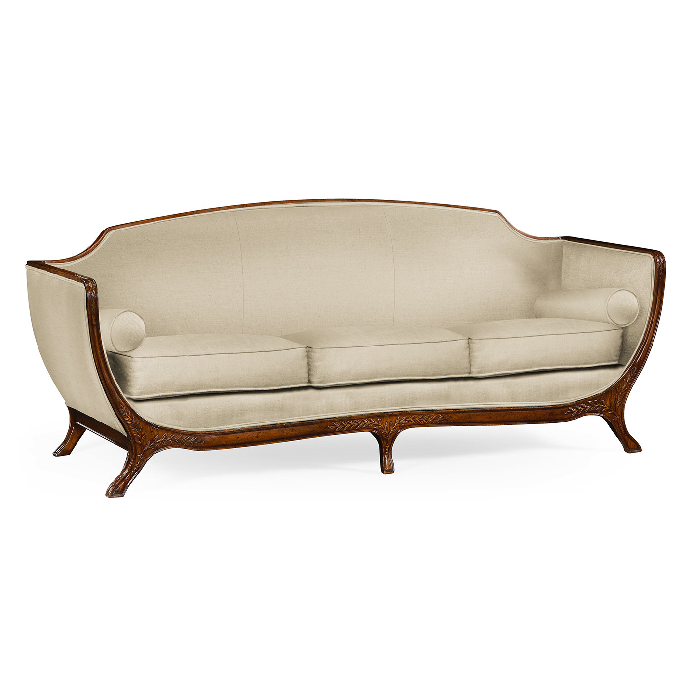 Empire Style Mahogany Sofa