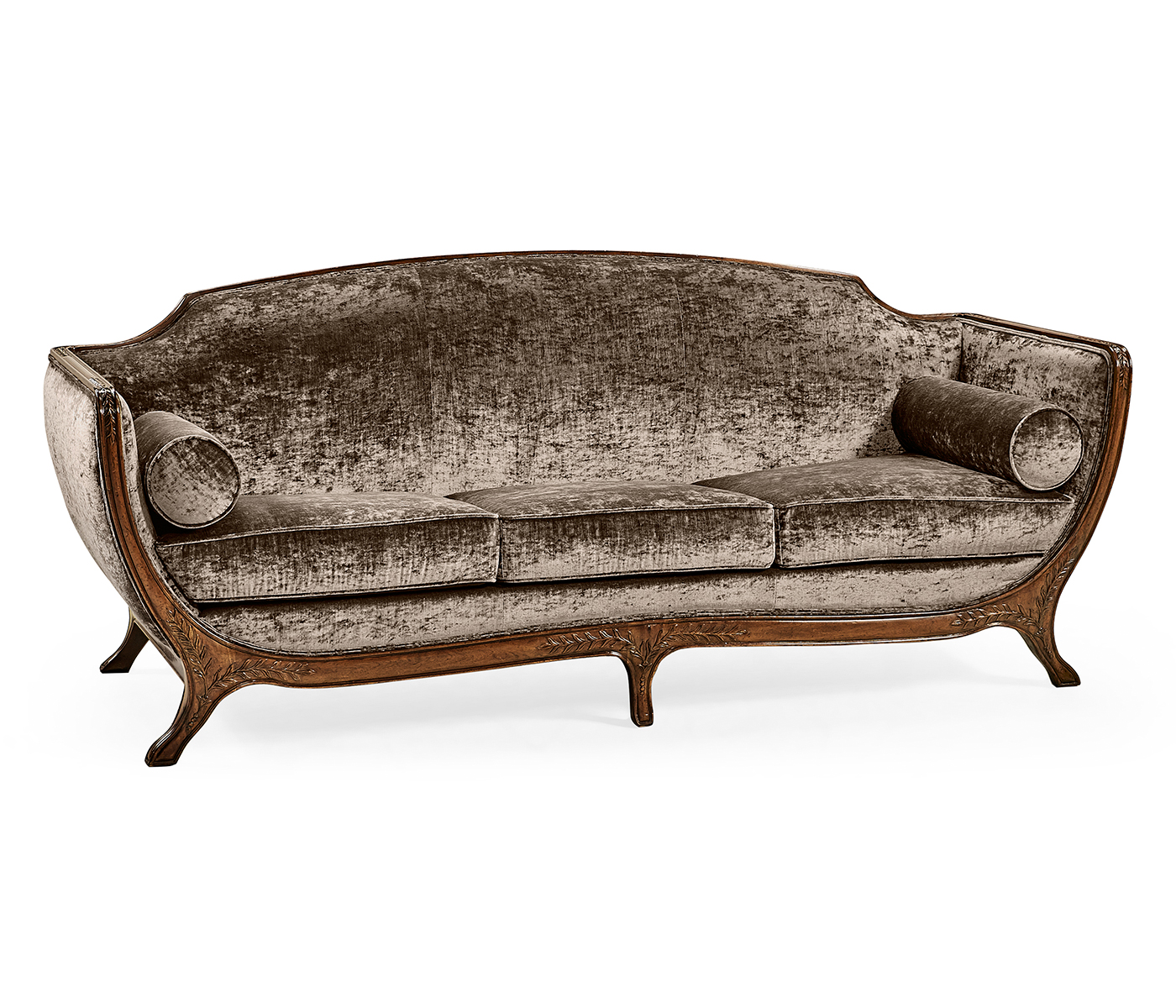 Empire Style Mahogany Sofa