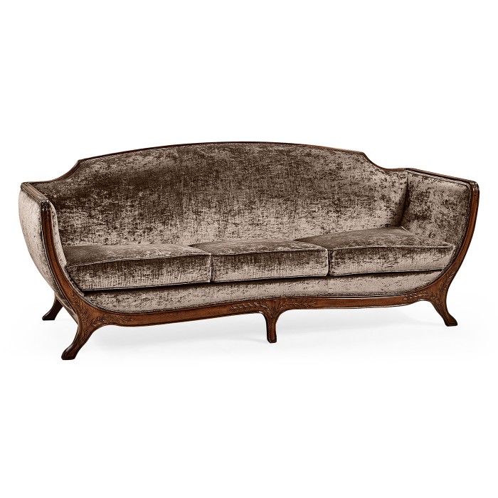 Empire Style Mahogany Sofa