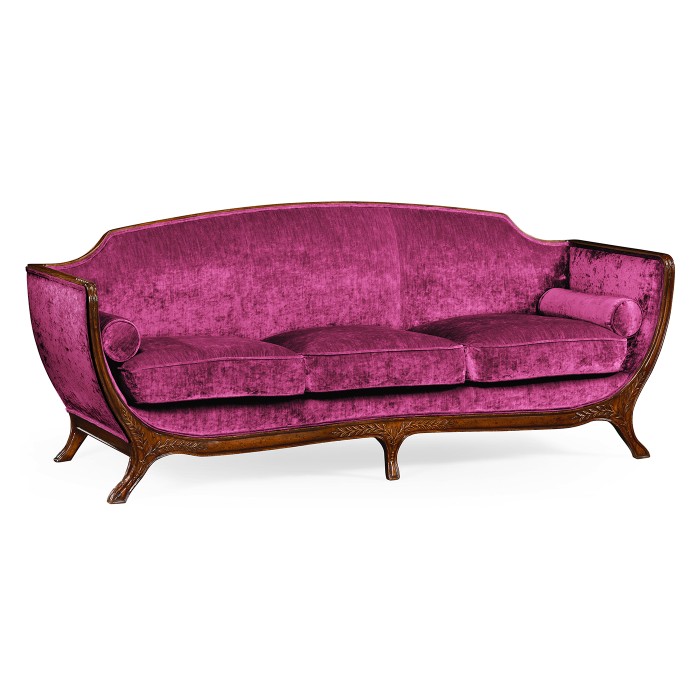 Empire Style Mahogany Sofa