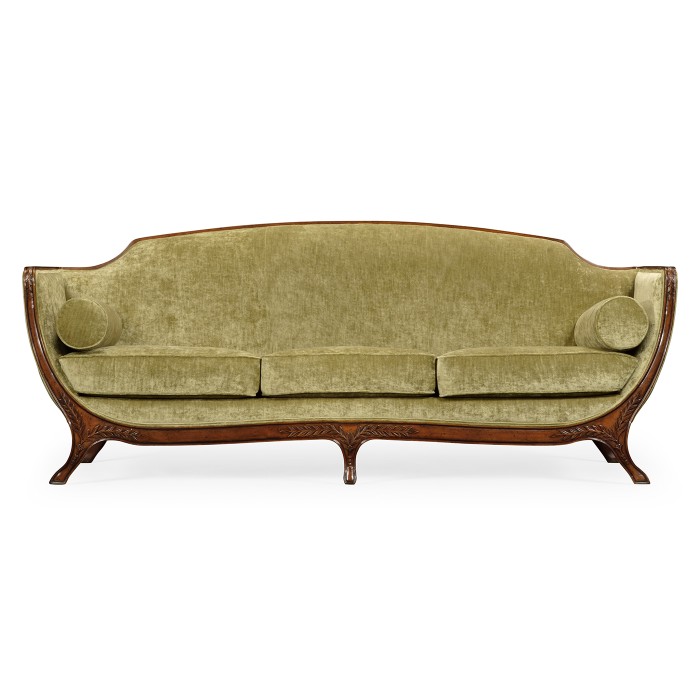 Empire Style Mahogany Sofa