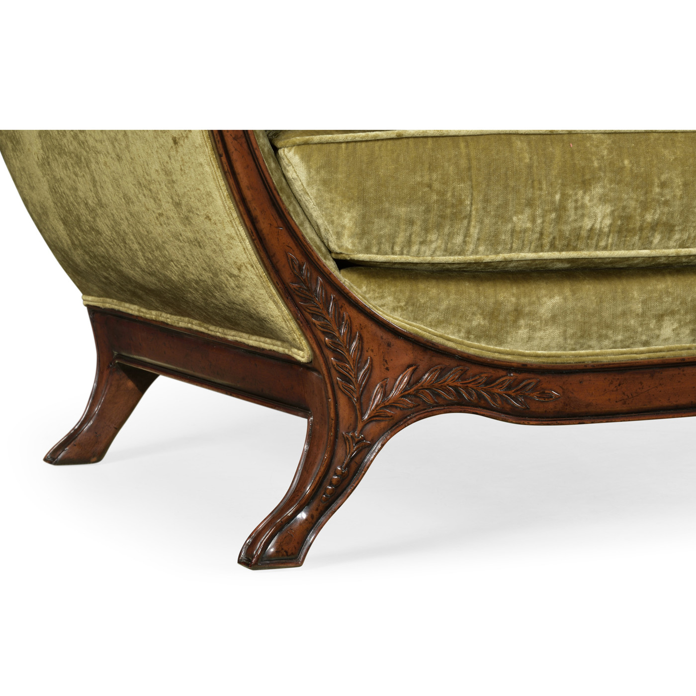 Empire Style Mahogany Sofa