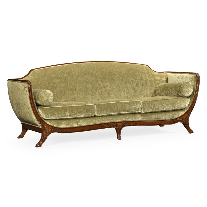 Empire Style Mahogany Sofa
