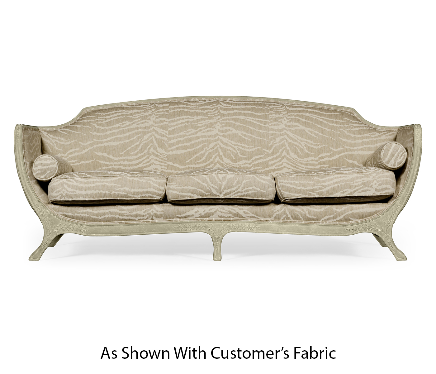 Empire Style Grey Weathered Sofa