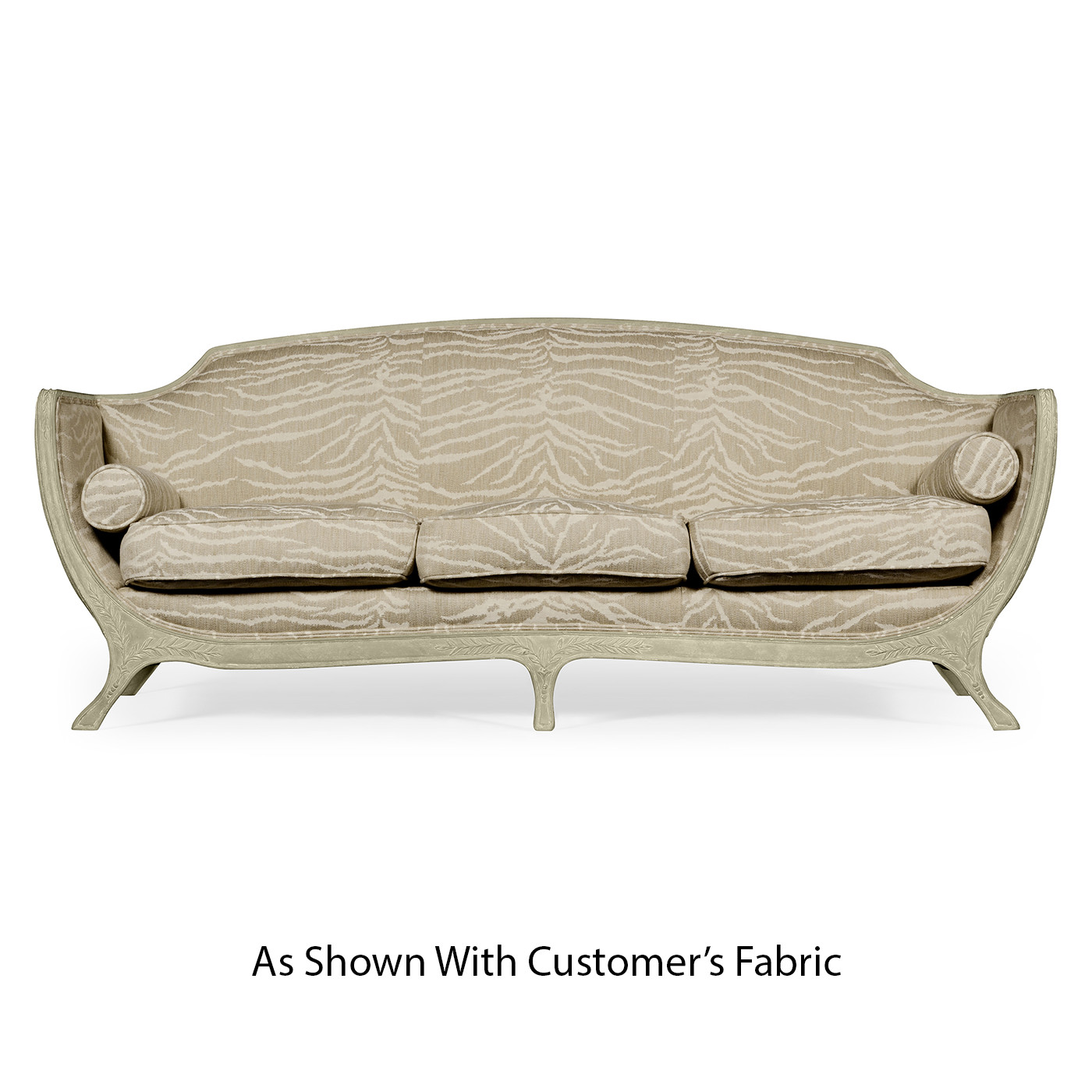 Empire Style Grey Weathered Sofa