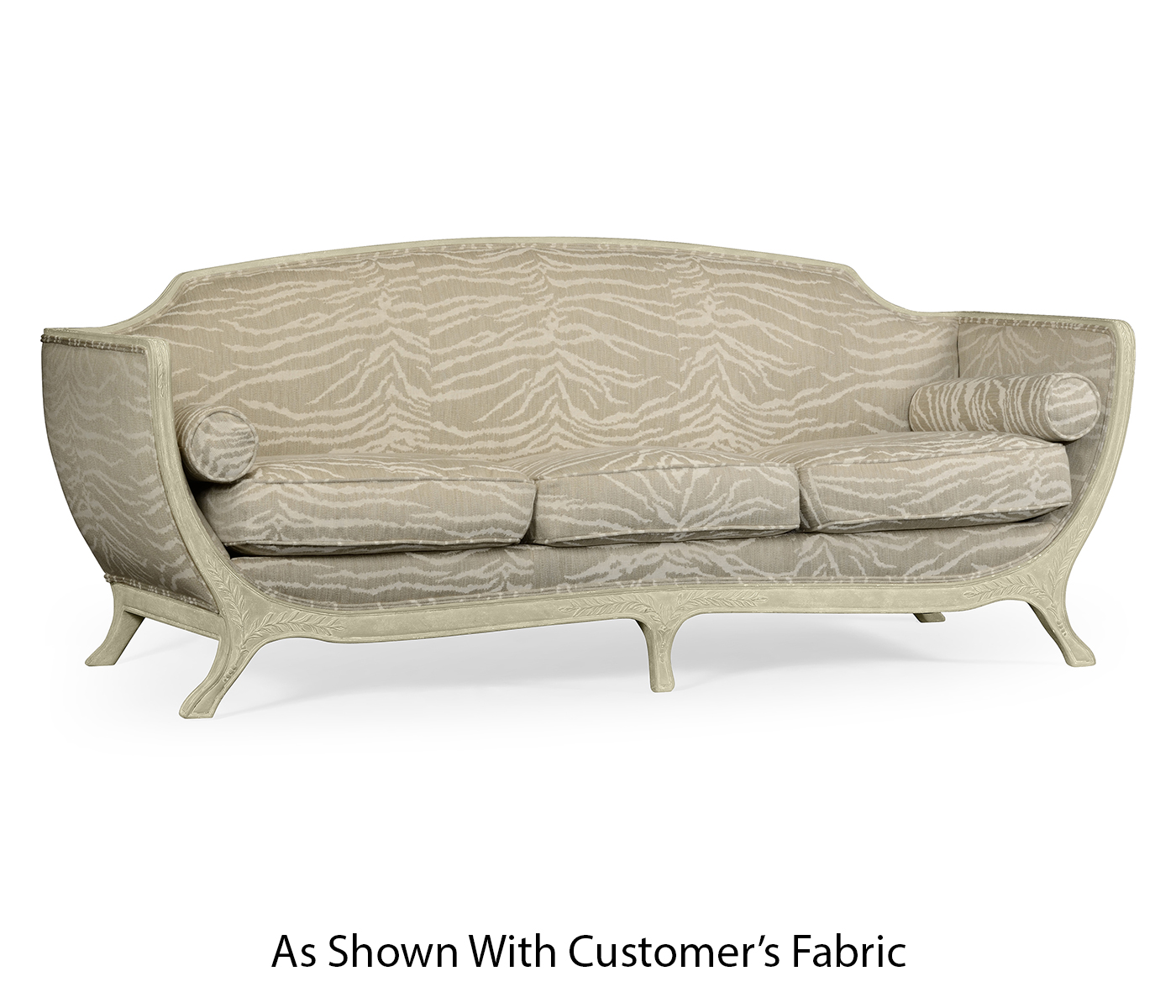 Empire Style Grey Weathered Sofa