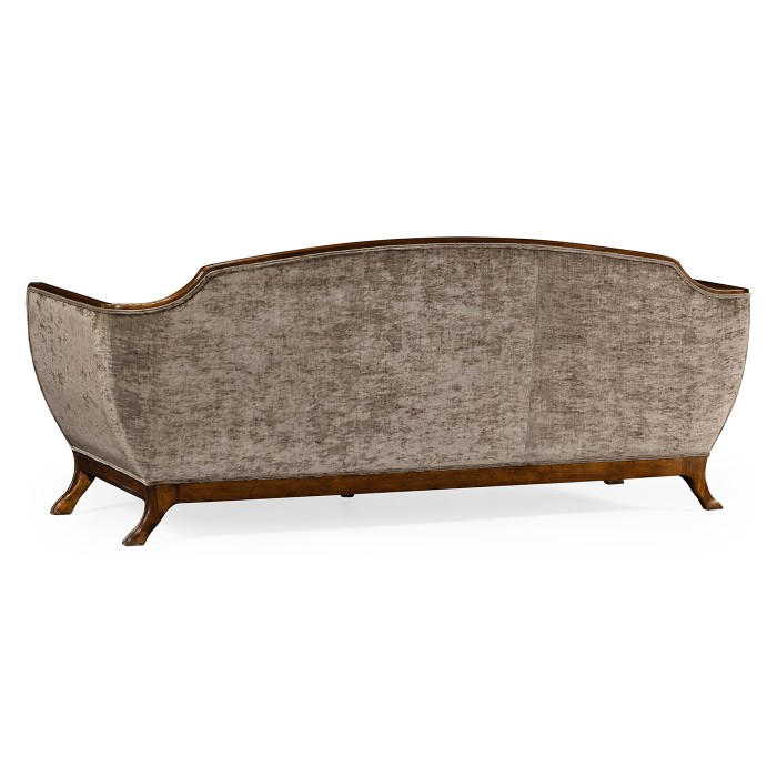 Empire Style Walnut Sofa