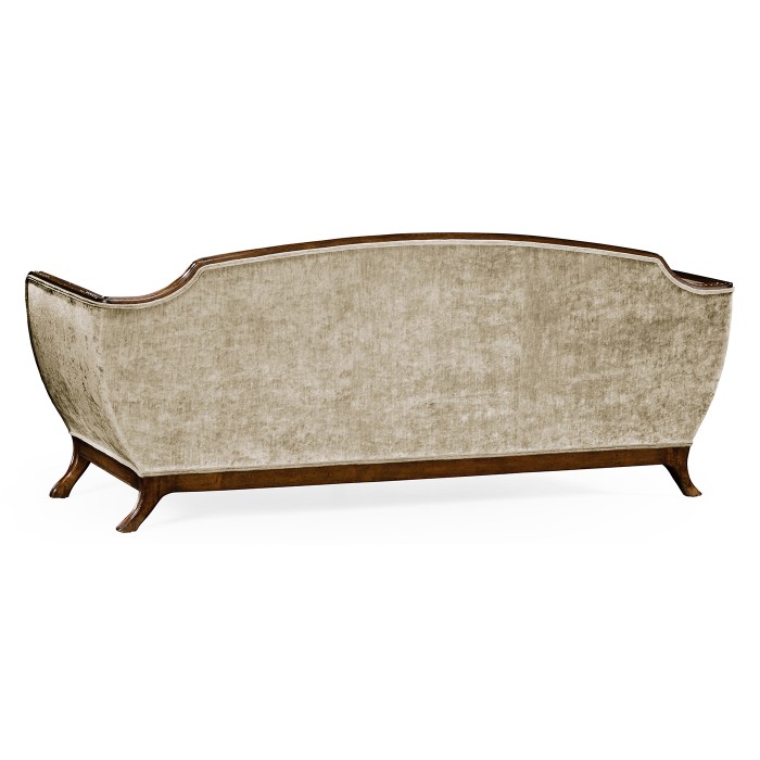 Empire Style Walnut Sofa