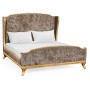 Louis XV Gilded Cali King Bed