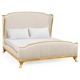 Louis XV Gilded Cali King Bed
