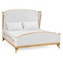 Louis XV Gilded Cali King Bed