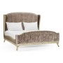 Louis XV Country Sage Cali King Bed