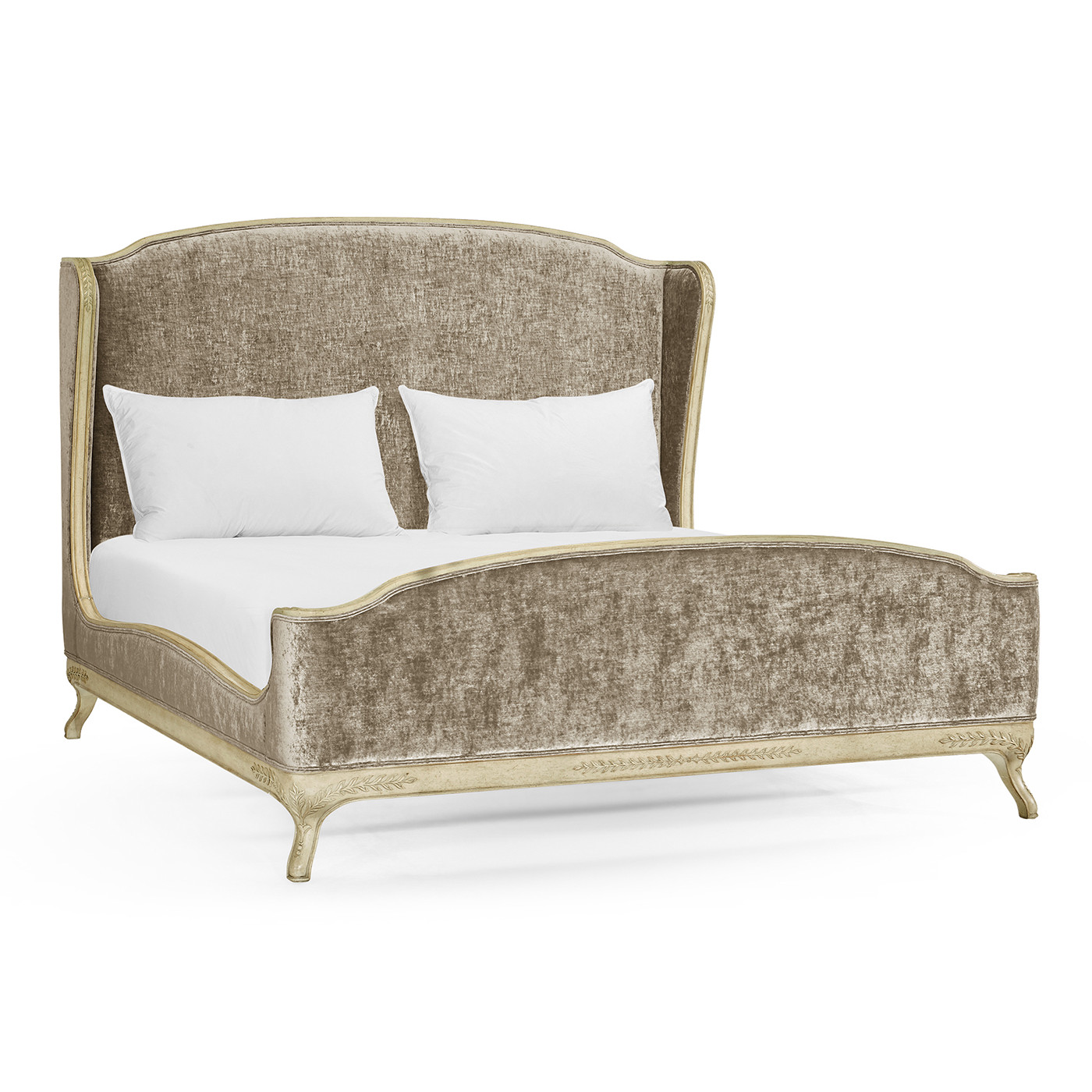 Louis XV Country Sage Cali King Bed