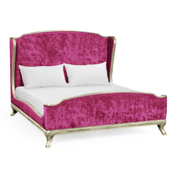 Louis XV Grey Weathered Cali King Bed