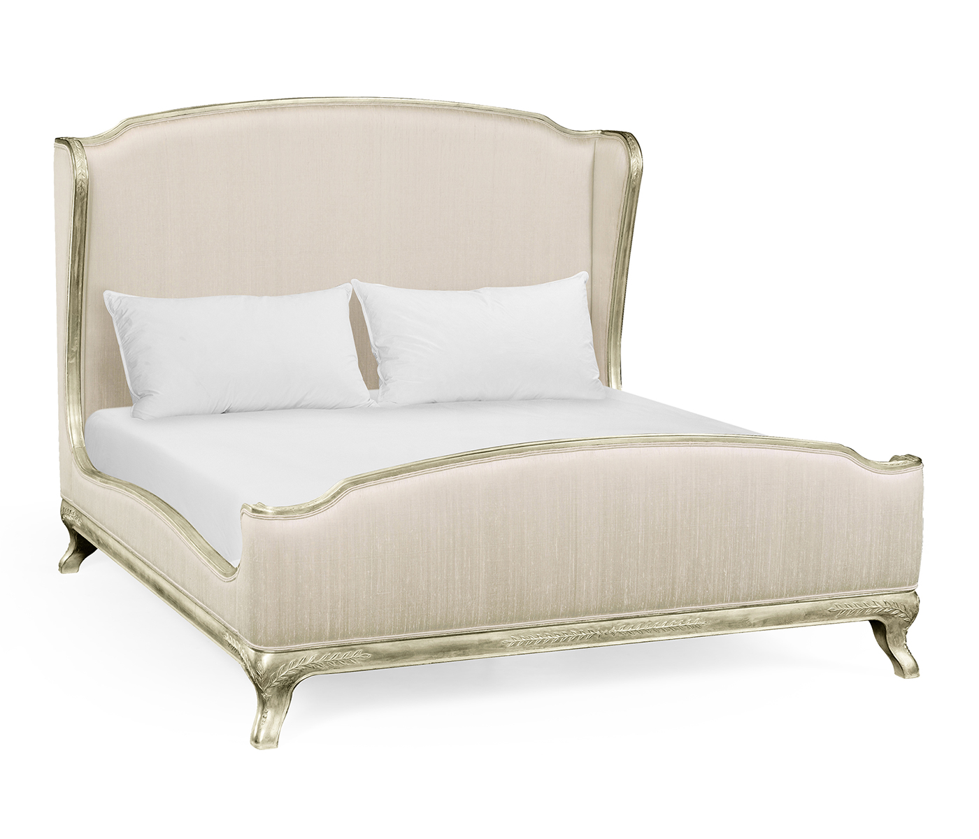 Louis XV Grey Weathered Cali King Bed