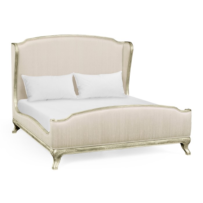 Louis XV Grey Weathered Cali King Bed