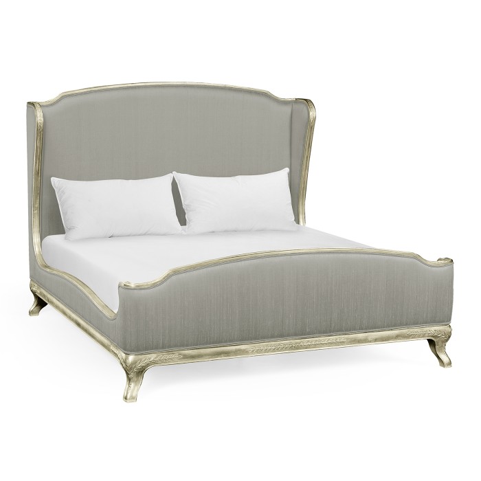 Louis XV Grey Weathered Cali King Bed