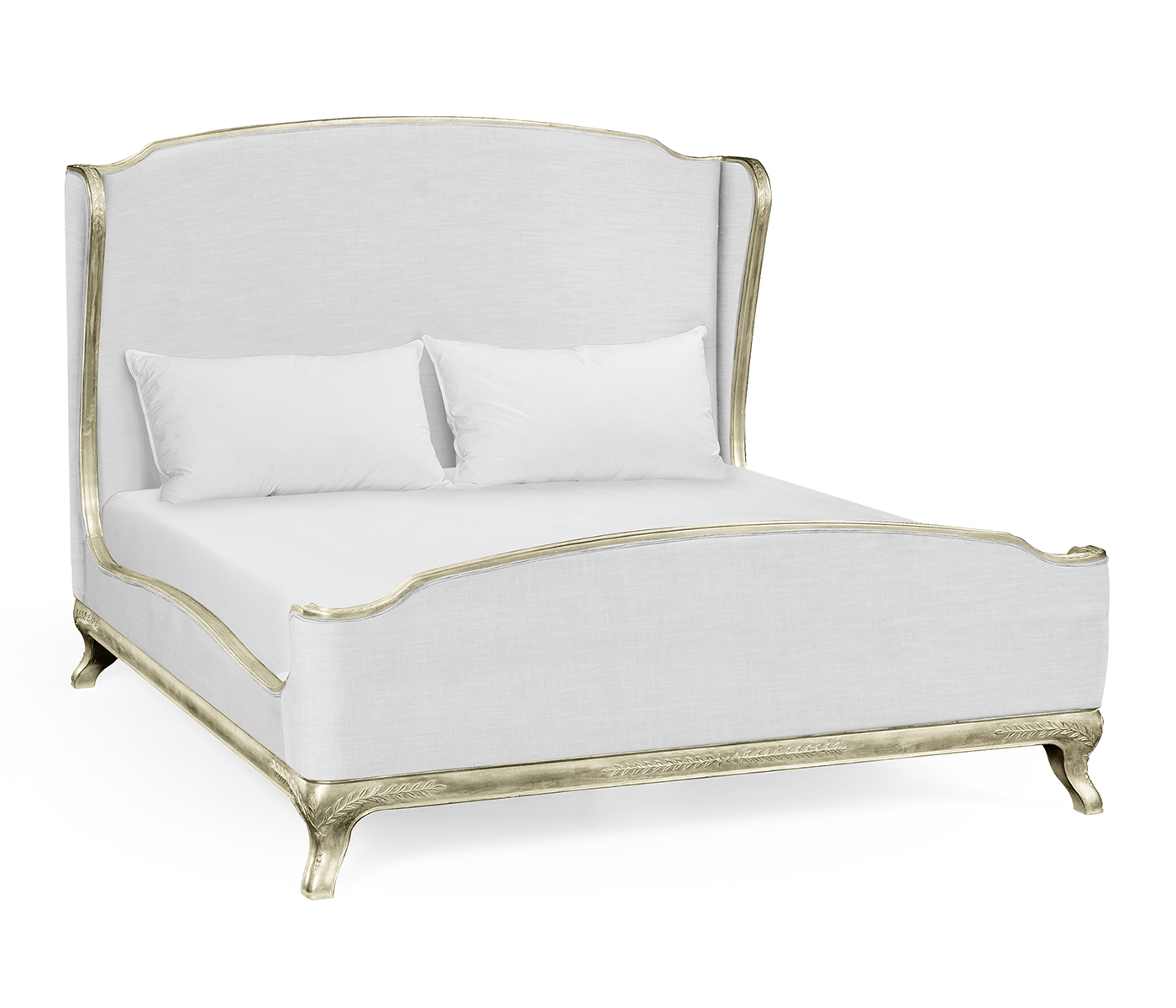 Louis XV Grey Weathered Cali King Bed