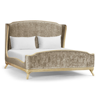 Louis XV Limed Tulip Cali King Bed