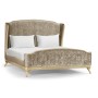 Louis XV Limed Tulip Cali King Bed