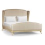 Louis XV Limed Tulip Cali King Bed