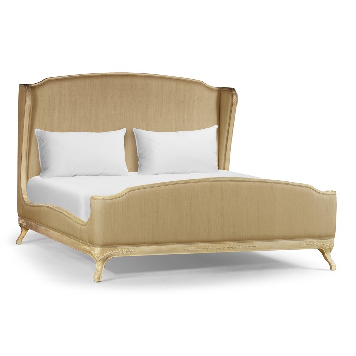 Louis XV Limed Tulip Cali King Bed