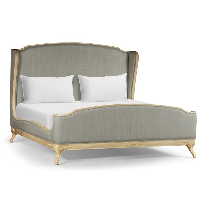Louis XV Limed Tulip Cali King Bed