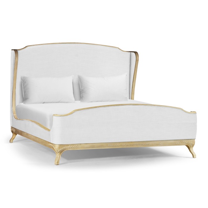 Louis XV Limed Tulip Cali King Bed