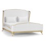 Louis XV Limed Tulip Cali King Bed