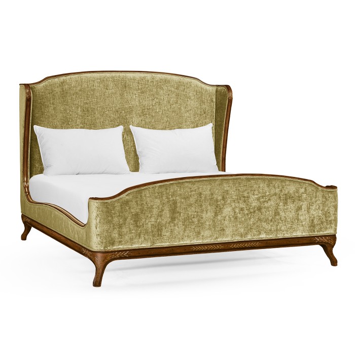 Louis XV Walnut Cali King Bed