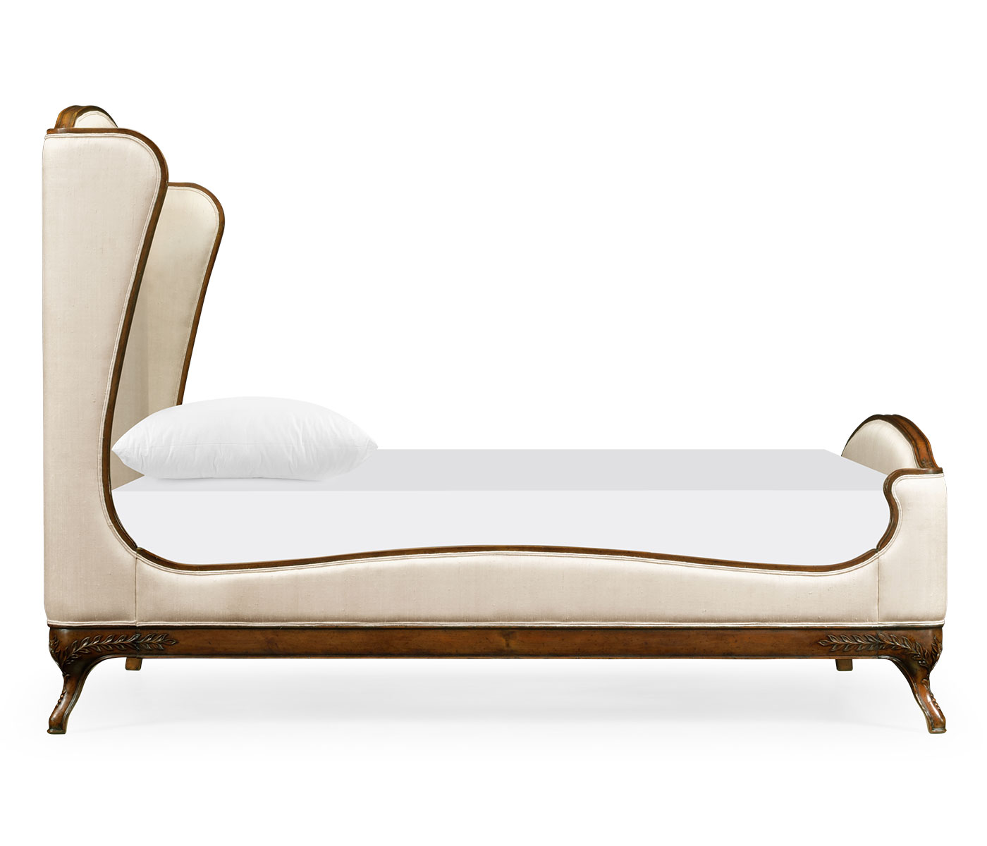 Louis XV Walnut Cali King Bed
