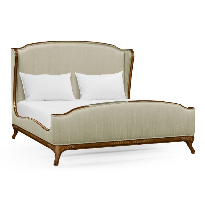 Louis XV Walnut Cali King Bed